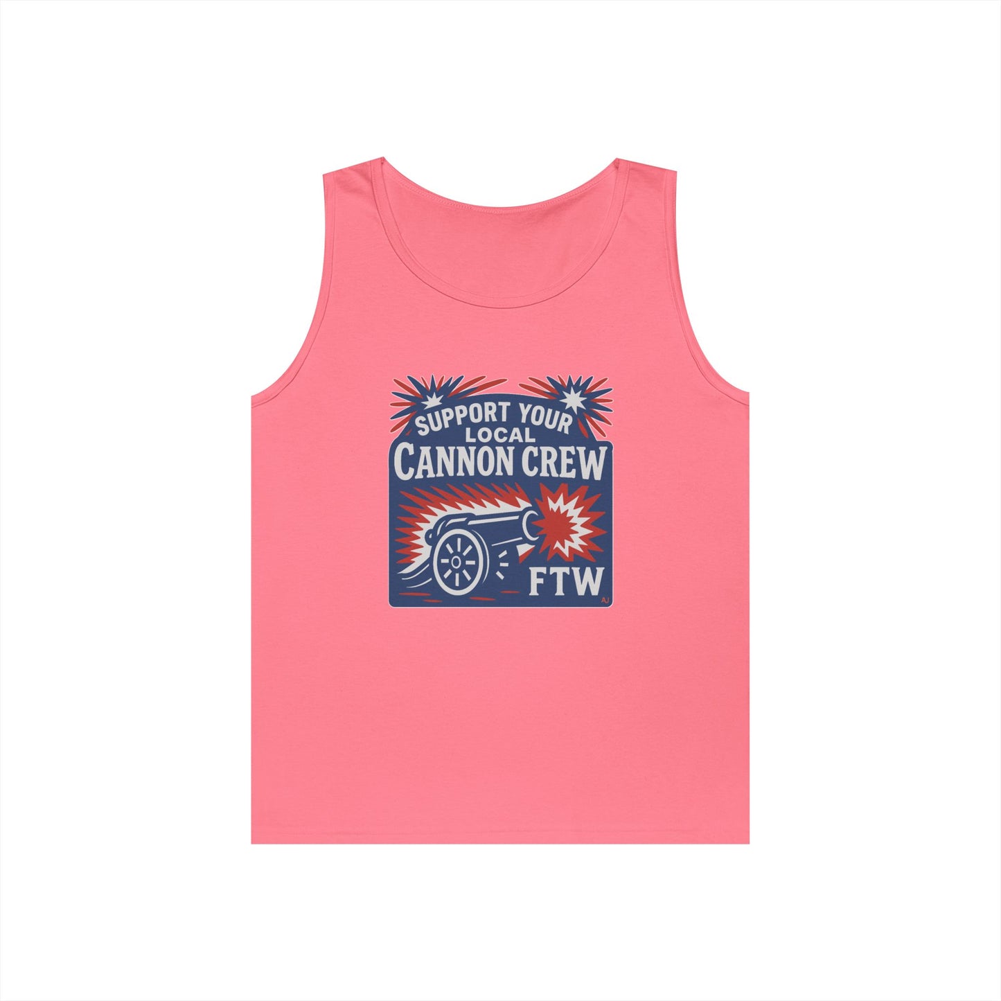 Support Your Local Cannon Crew Tank Top