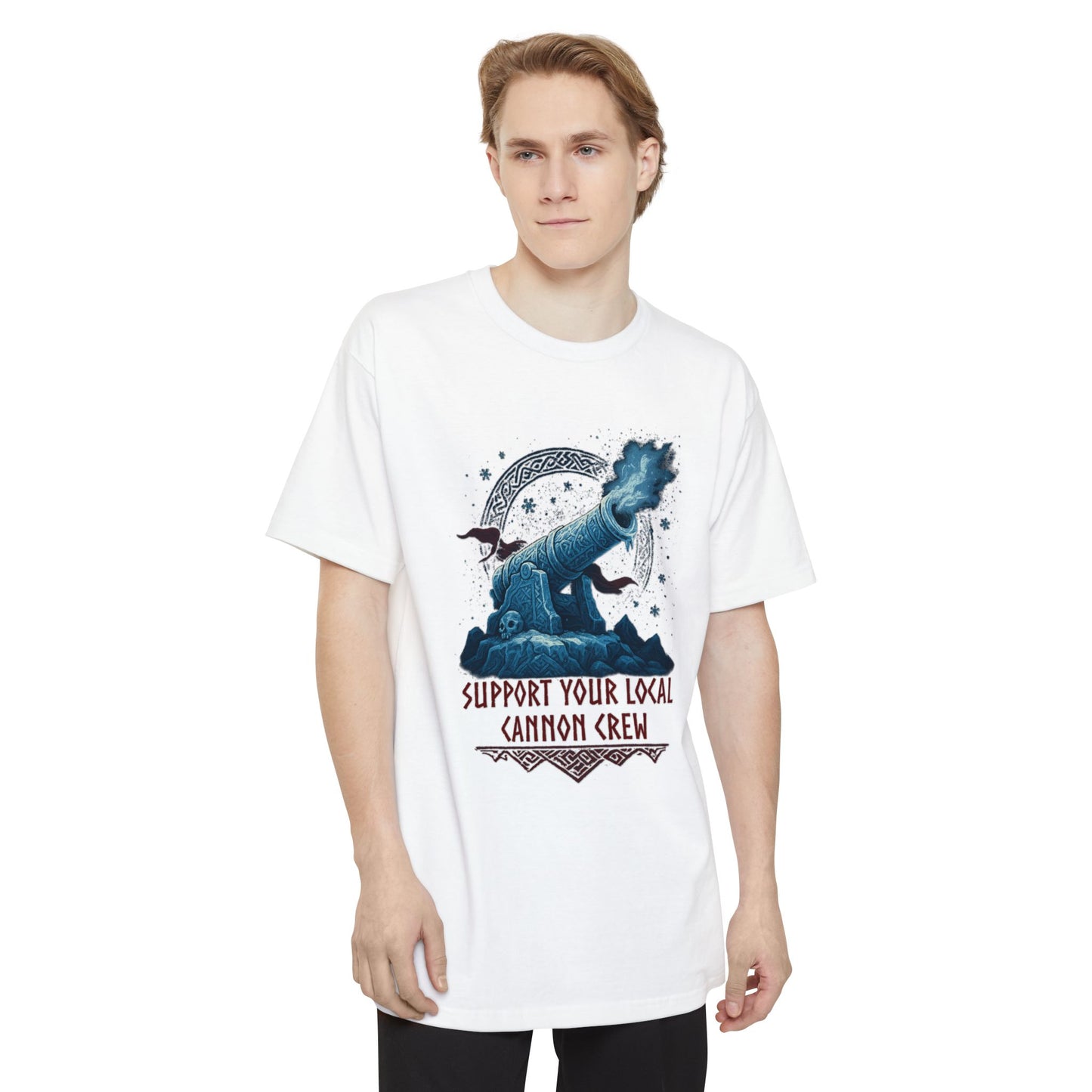 Support Your Local Cannon Crew - Ice Cannon T-Shirt (Beefy Size)