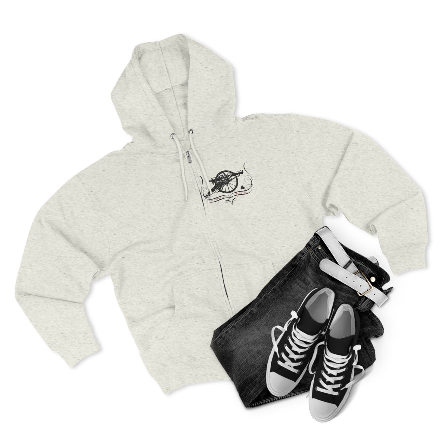 Cannons Script Zip Hoodie