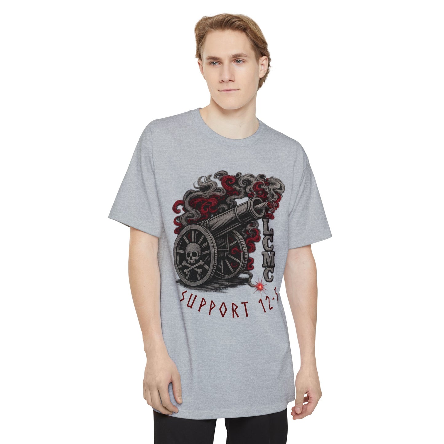 LCMC Cannon Graphic T-Shirt — Smokin' (Beefy Sizes)