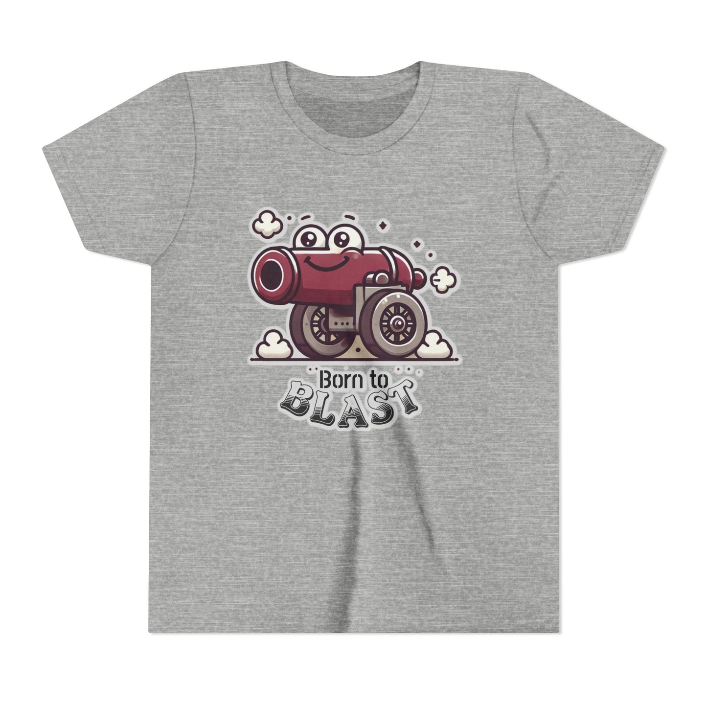 Maroon Cannon Kids Softstyle Tee