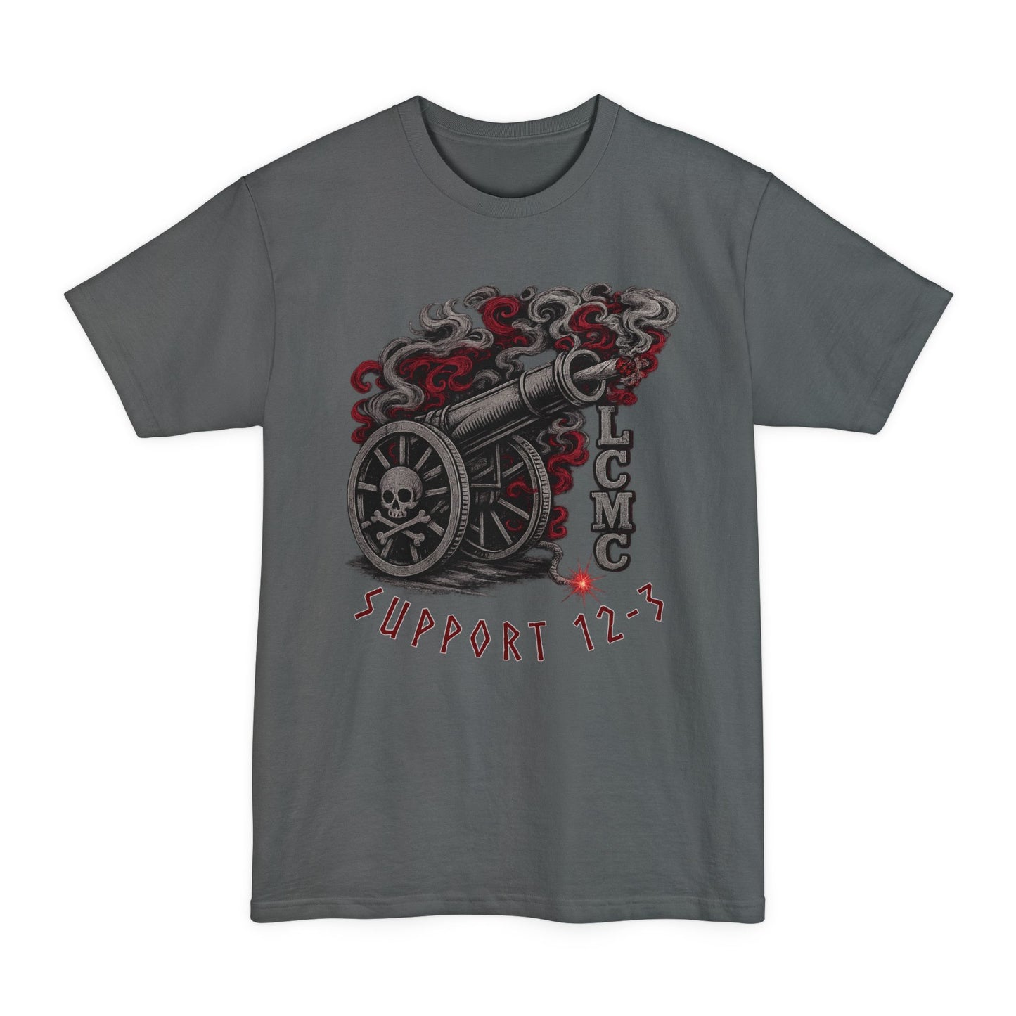 LCMC Cannon Graphic T-Shirt — Smokin' (Beefy Sizes)