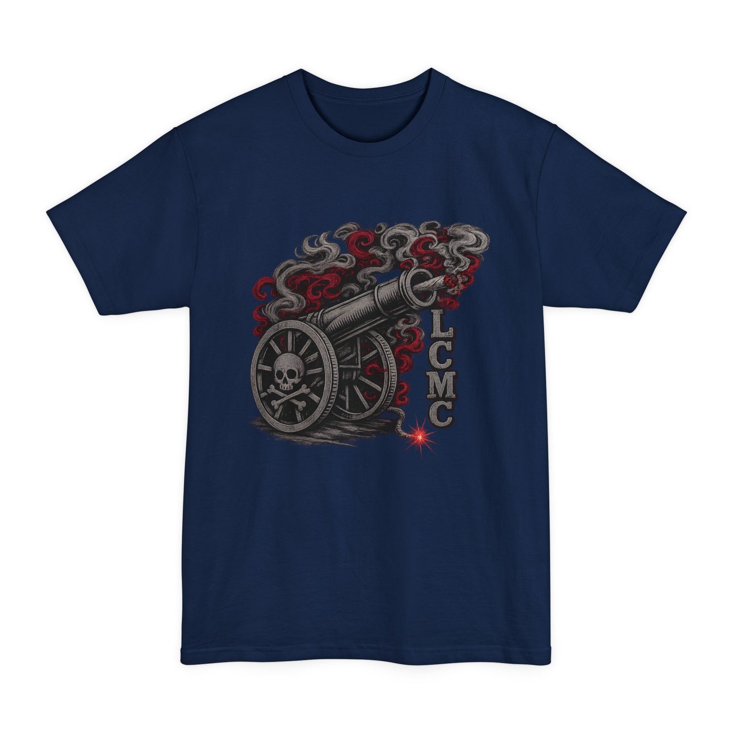 LCMC Cannon Graphic T-Shirt — Smokin' (Beefy Sizes)