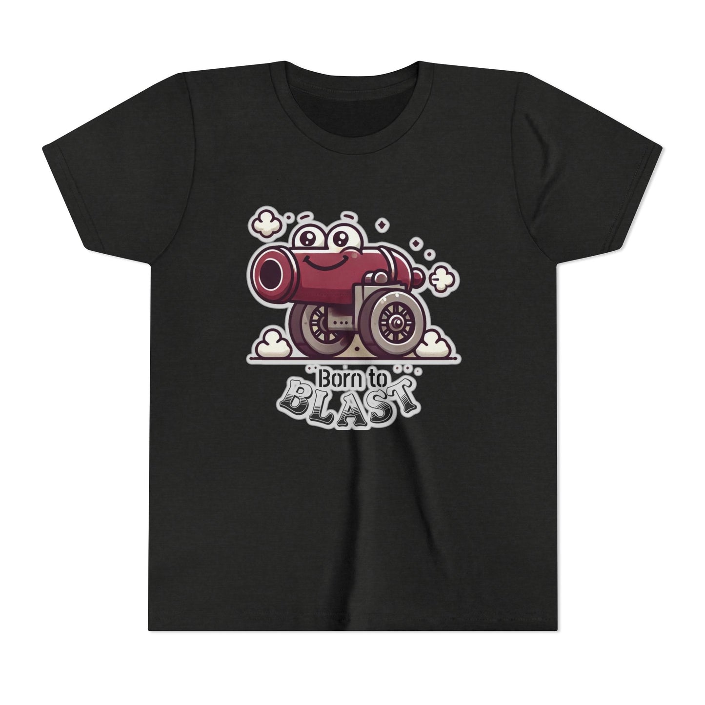 Maroon Cannon Kids Softstyle Tee