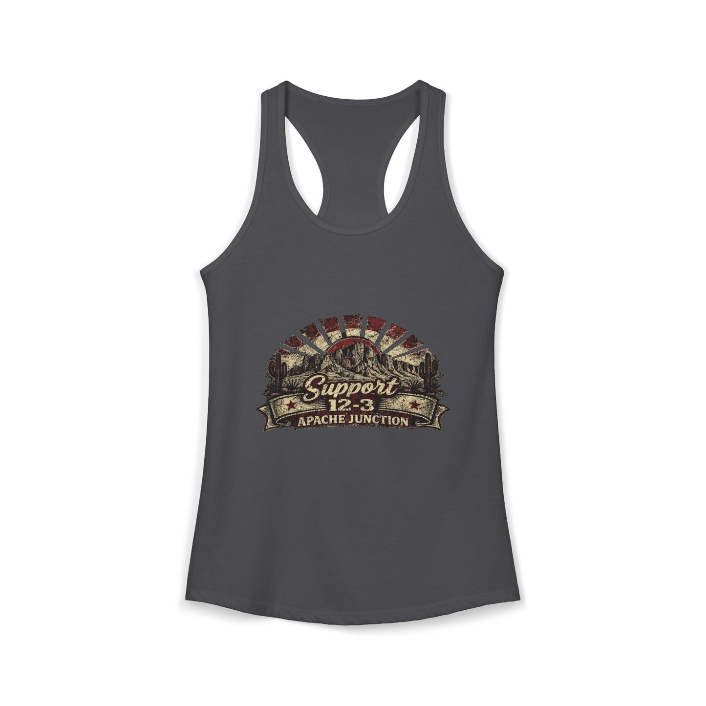 Support 12 3 Women's Ideal Racerback Tank