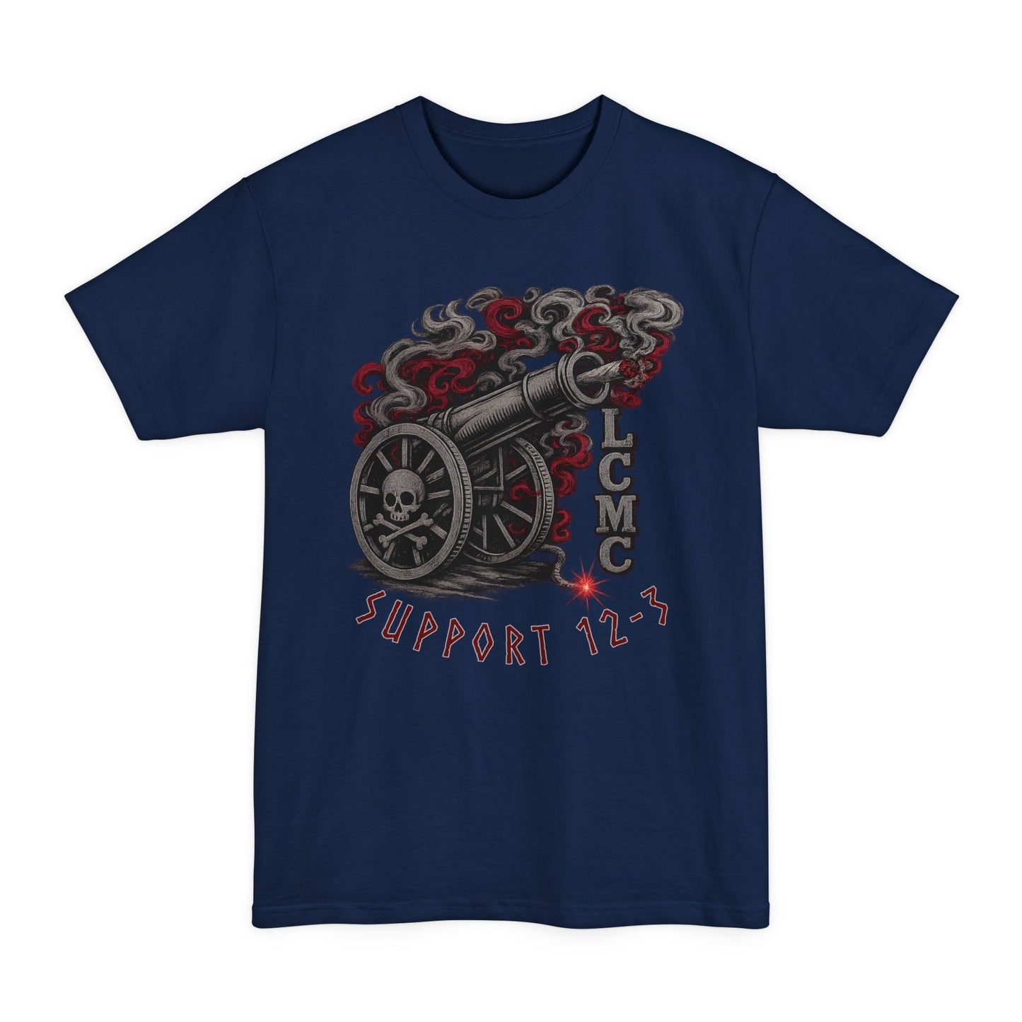 LCMC Cannon Graphic T-Shirt — Smokin' (Beefy Sizes)
