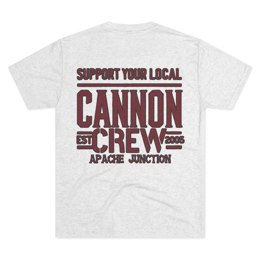 Ultra Soft Crew Tee - Support Cannon Crew Design