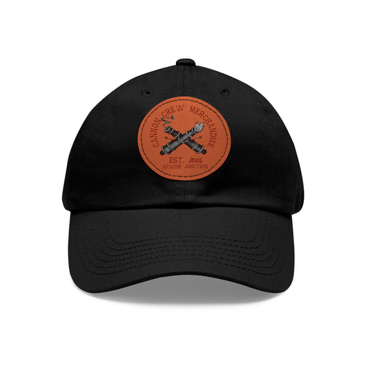 Cannon Crew Merchandise  - Dad Hat with Leather Patch (Round)