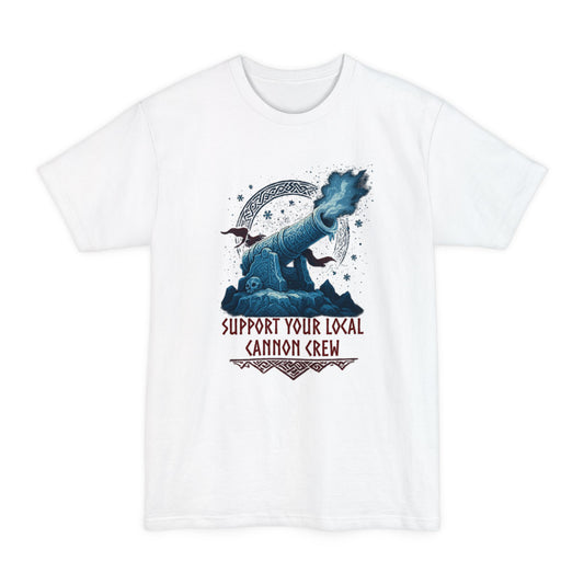 Support Your Local Cannon Crew - Ice Cannon T-Shirt (Beefy Size)