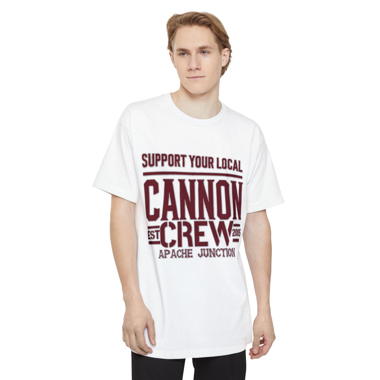 Support Your Local Cannon Crew T-Shirt — Apache Junction Established 2005