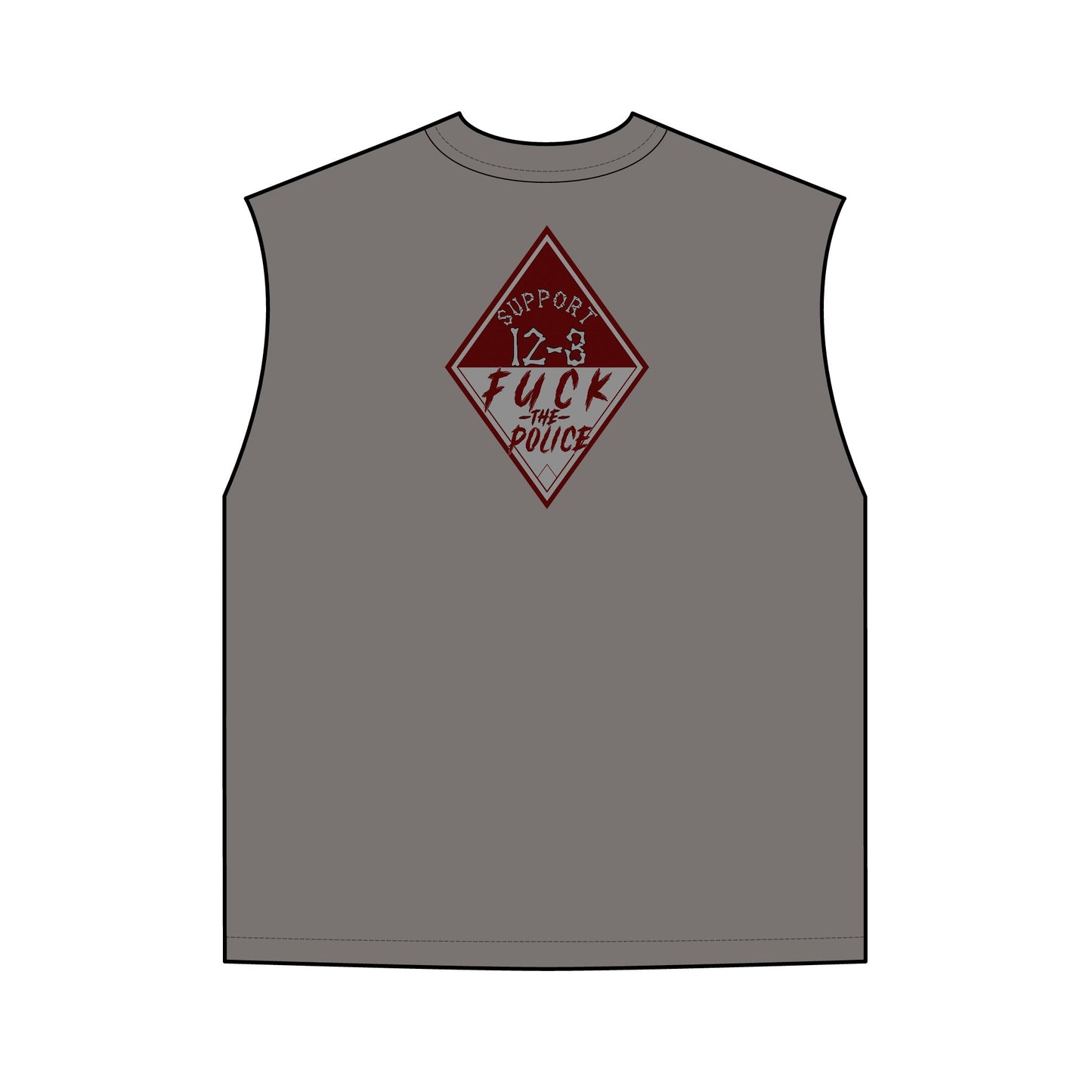 Men's  Support 12-3 FUCK THE POLICE Tank