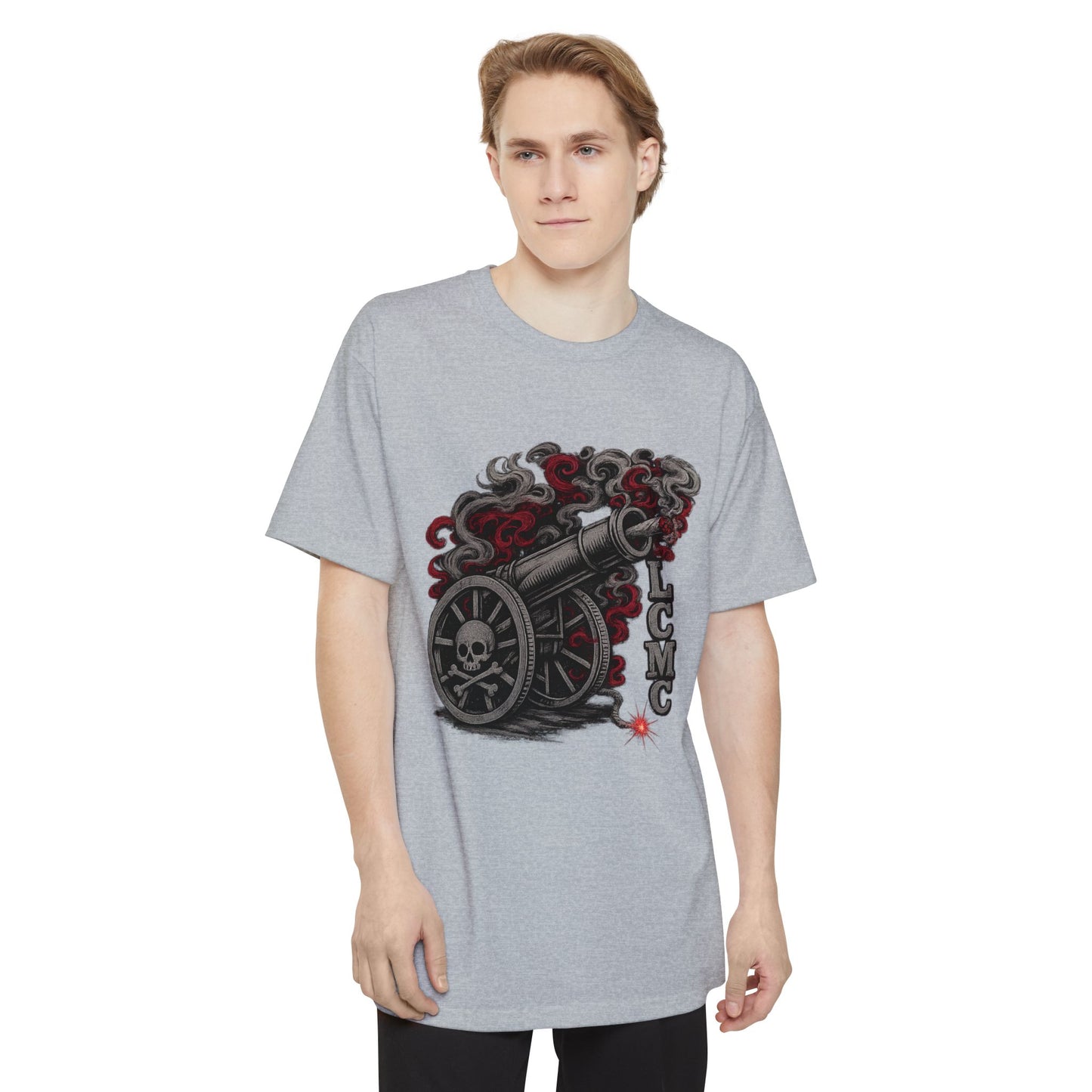 LCMC Cannon Graphic T-Shirt — Smokin' (Beefy Sizes)