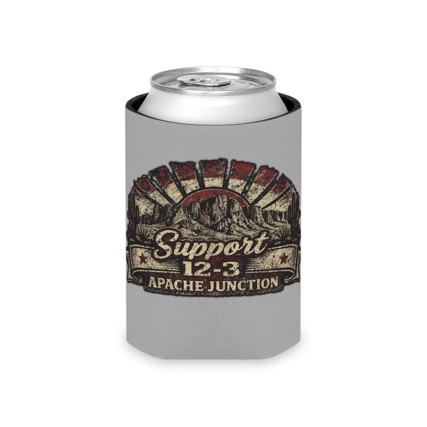 Can Cooler — 'Born Free, Ride Free' Desert Motorcycle Support 12-3 Stubby Holder