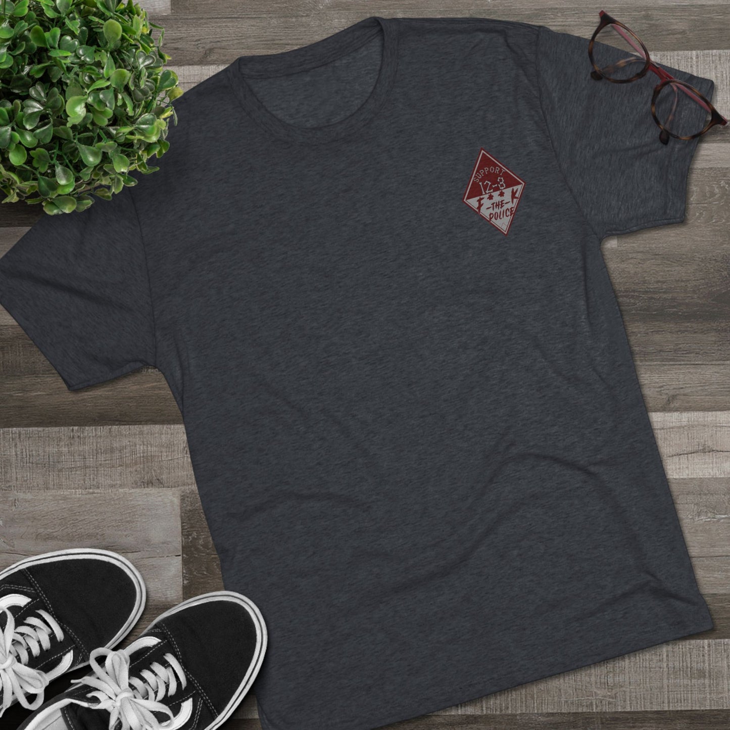 Support 12-3  F**K The Police T-Shirt