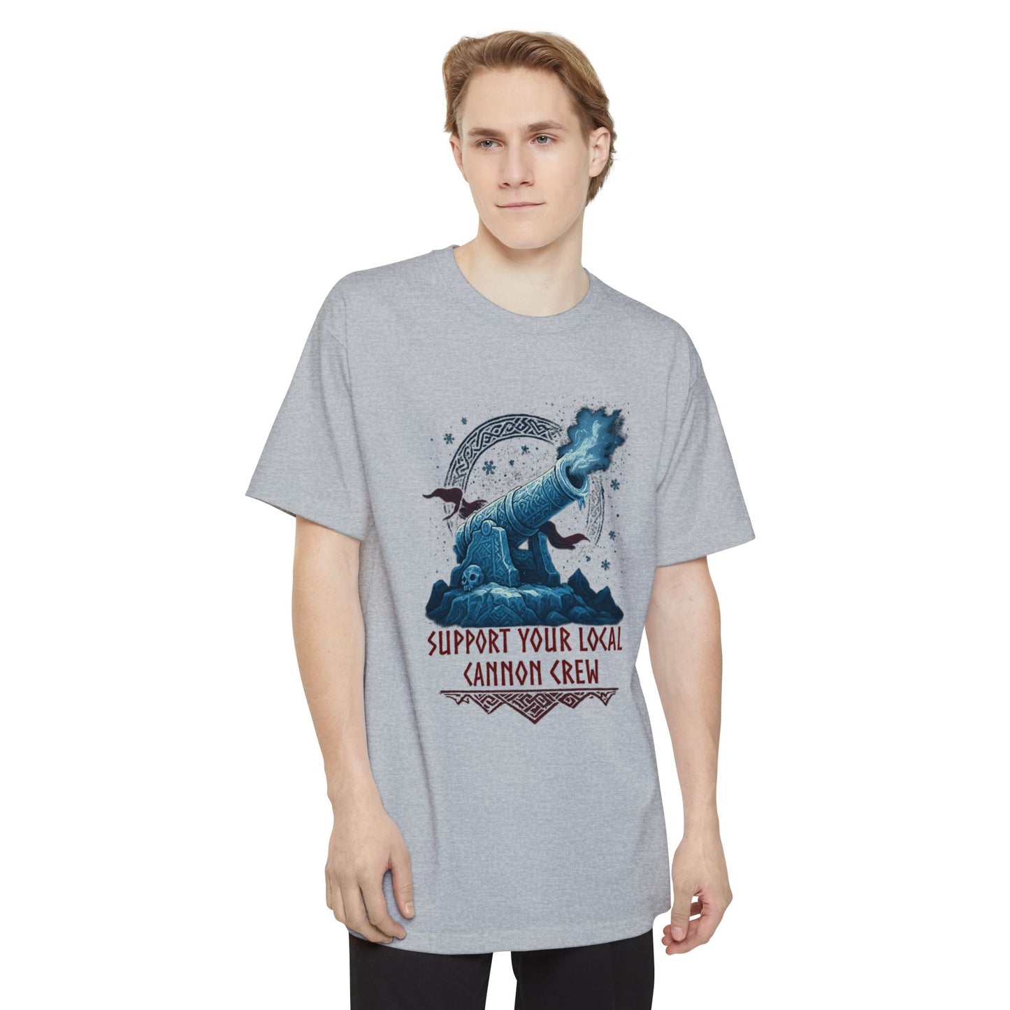 Support Your Local Cannon Crew - Ice Cannon T-Shirt (Beefy Size)