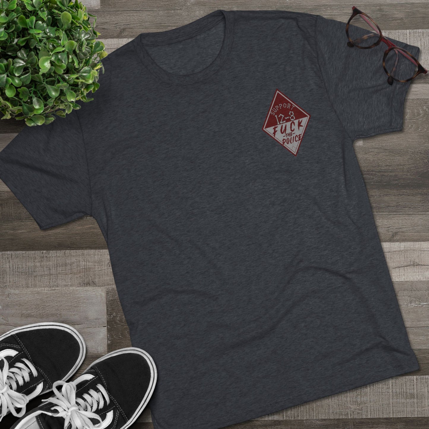 Support 12-3 FUCK THE POLICE t-shirt