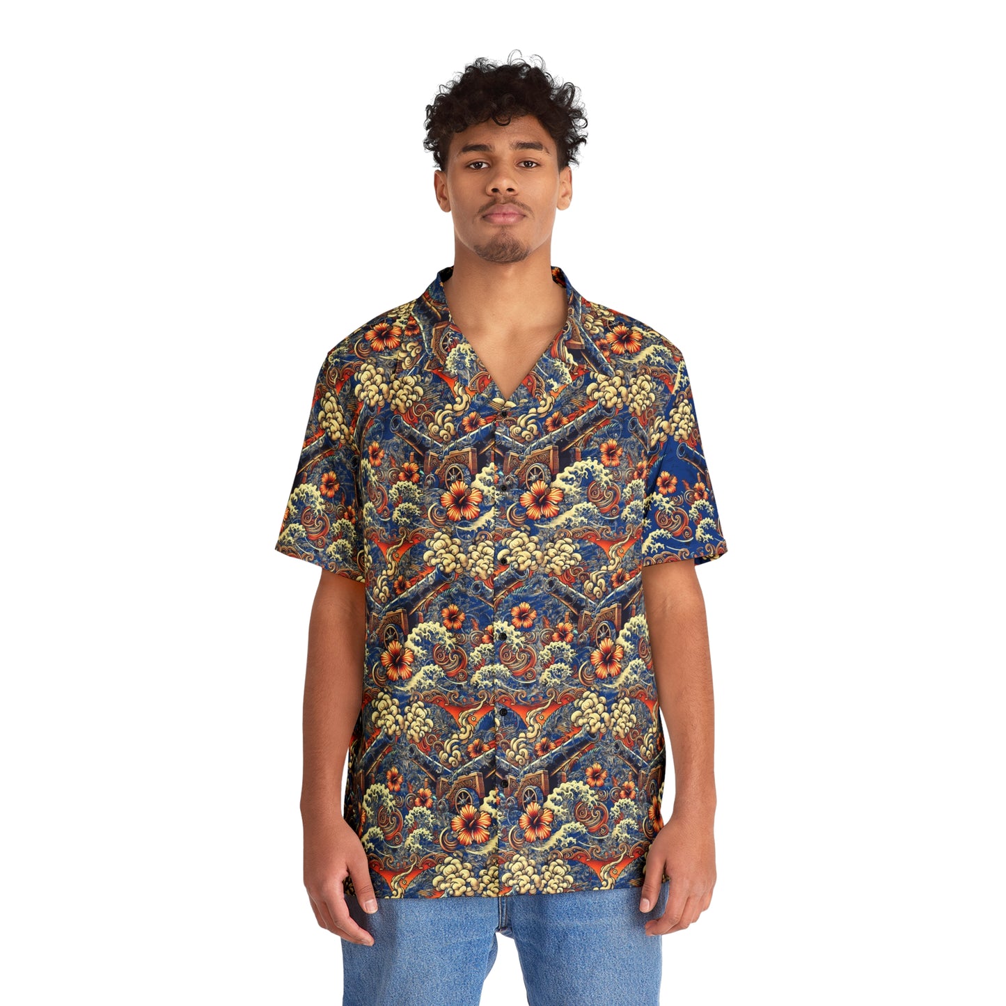 Hawaiian Shirt - Cannons Dont Die Design