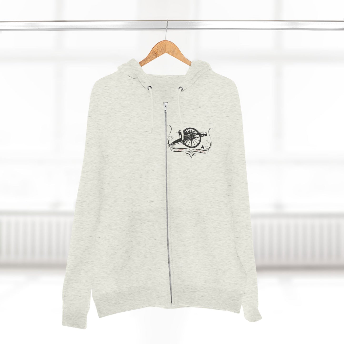 Cannons Script Zip Hoodie