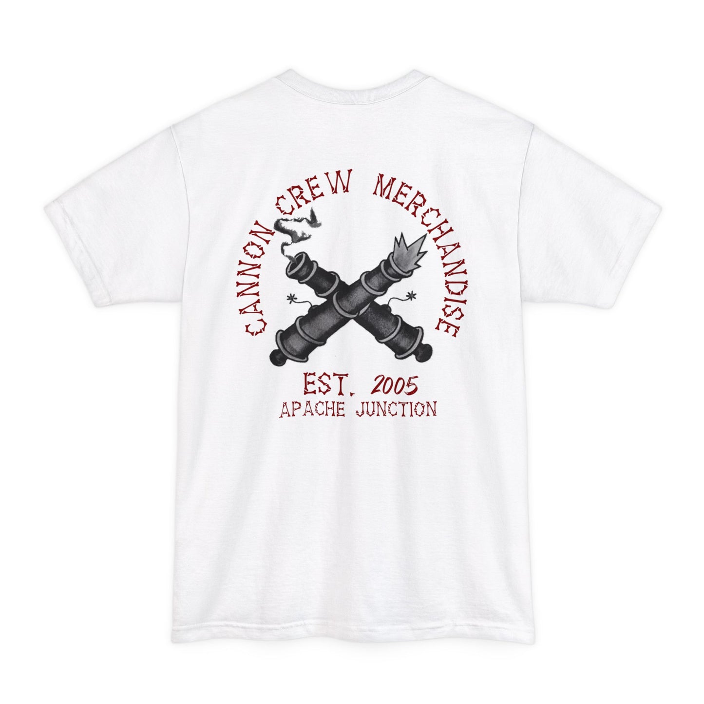 Cannon Crew Merchandise T‑Shirt — "Est. 2005 Apache Junction" Graphic Tee (Beefy Size)