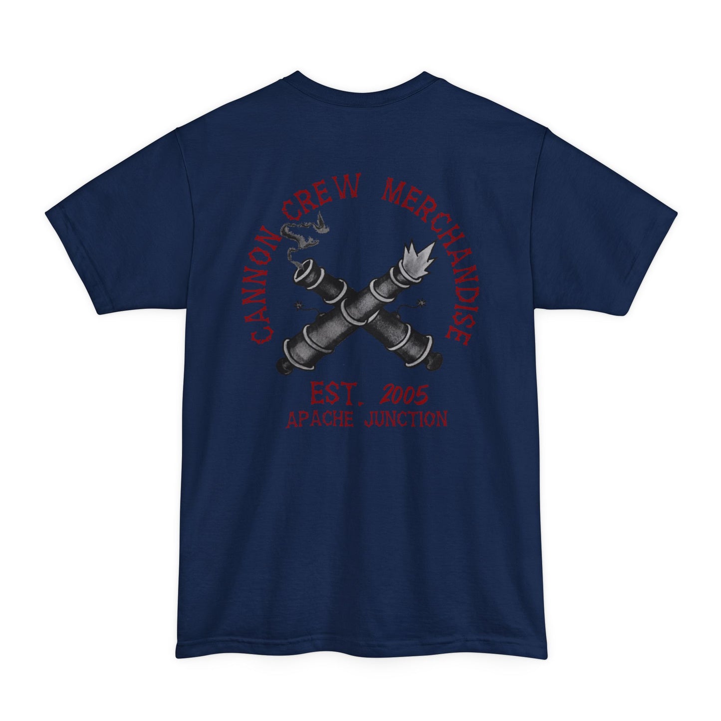 Cannon Crew Merchandise T‑Shirt — "Est. 2005 Apache Junction" Graphic Tee (Beefy Size)