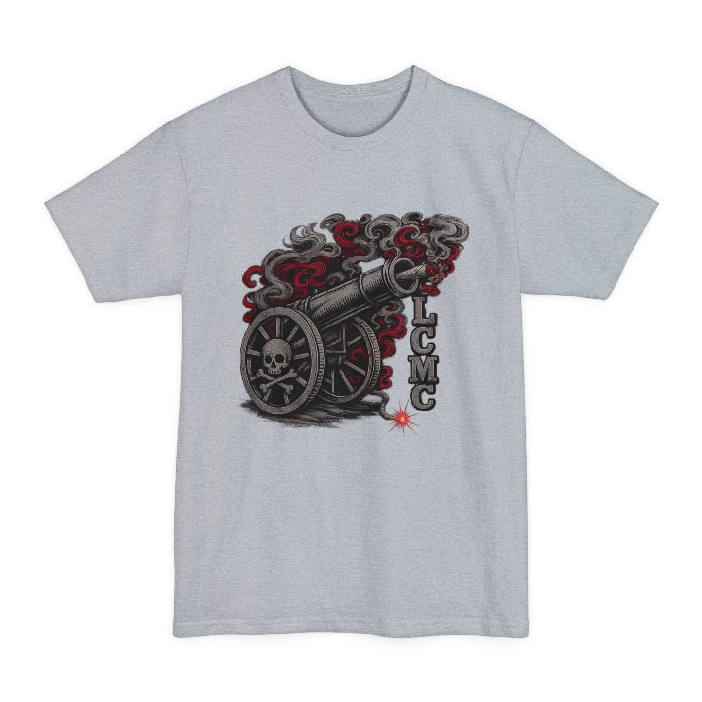 LCMC Cannon Graphic T-Shirt — Smokin' (Beefy Sizes)