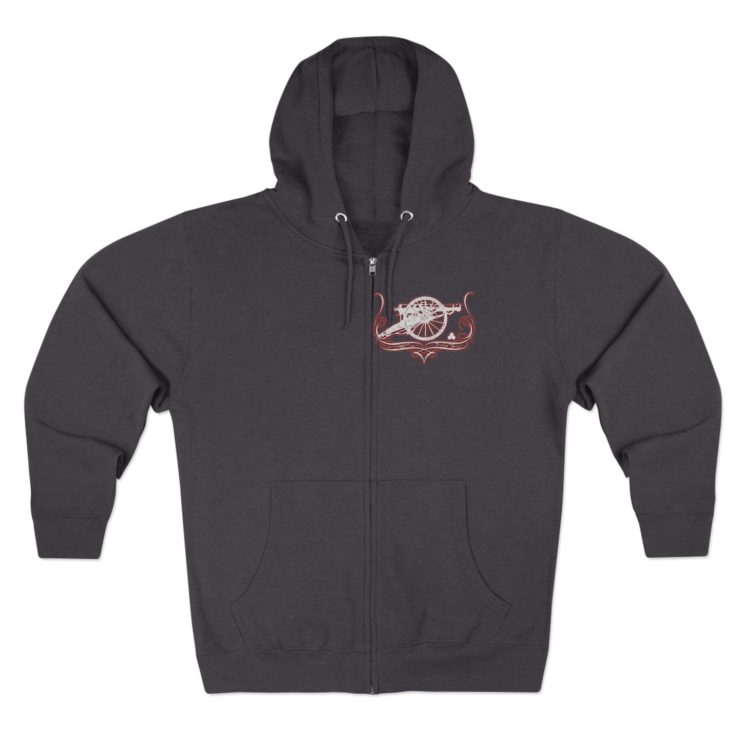 Cannons Script Zip Hoodie