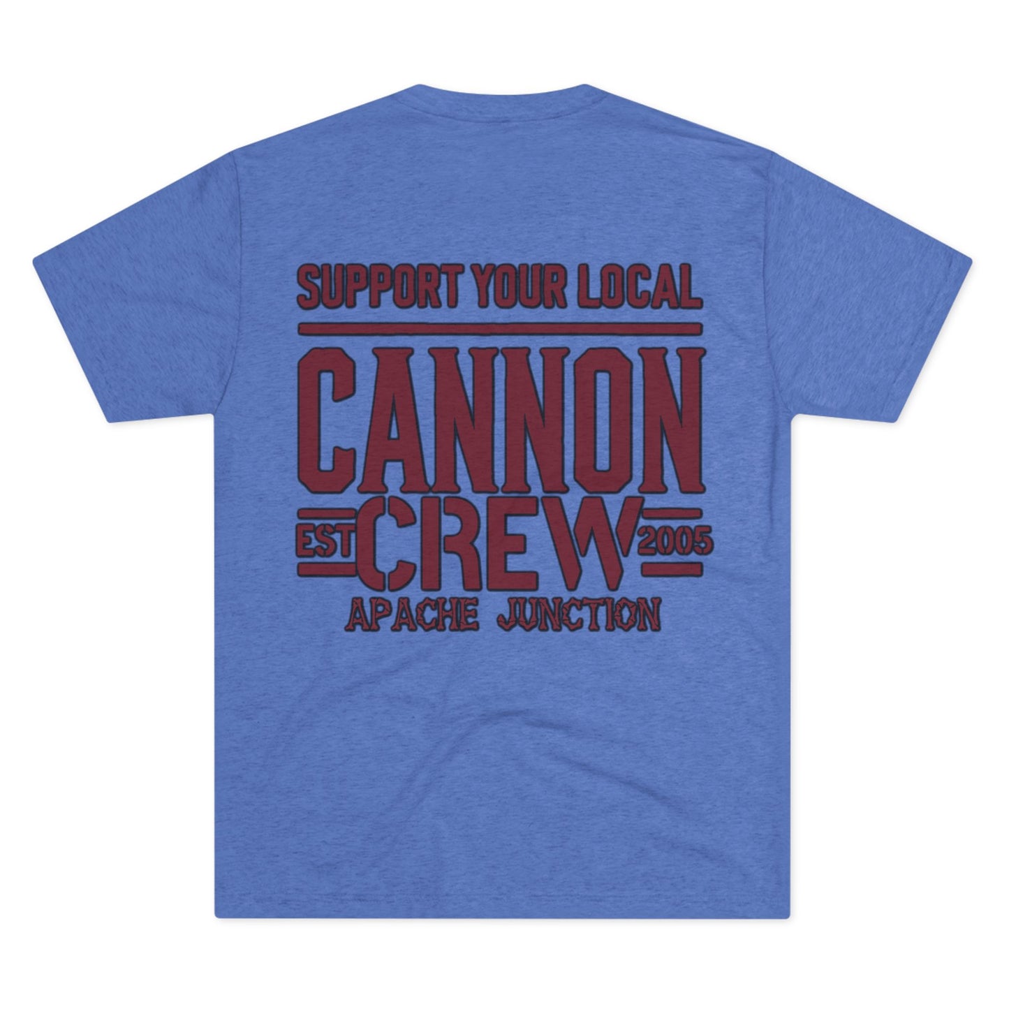 Ultra Soft Crew Tee - Support Cannon Crew Design