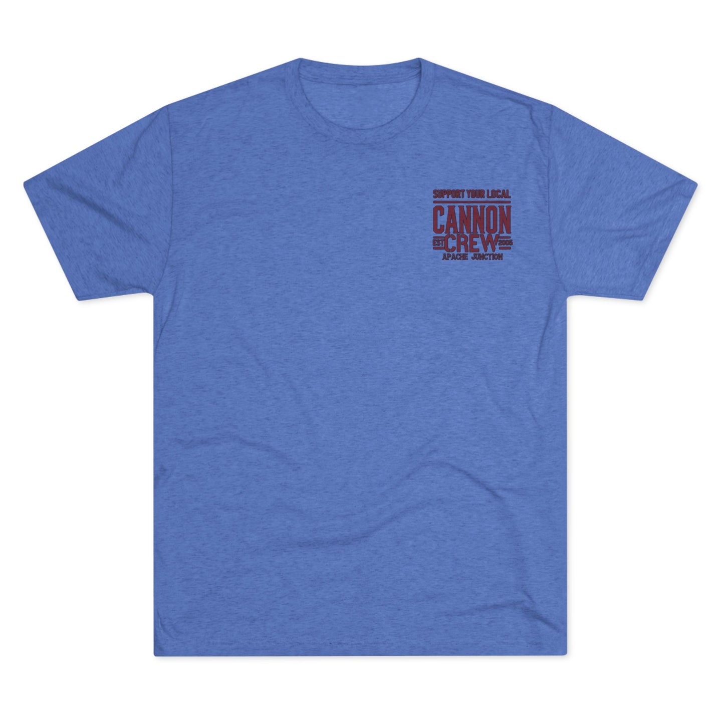 Ultra Soft Crew Tee - Support Cannon Crew Design