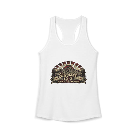 Support 12 3 Women's Ideal Racerback Tank