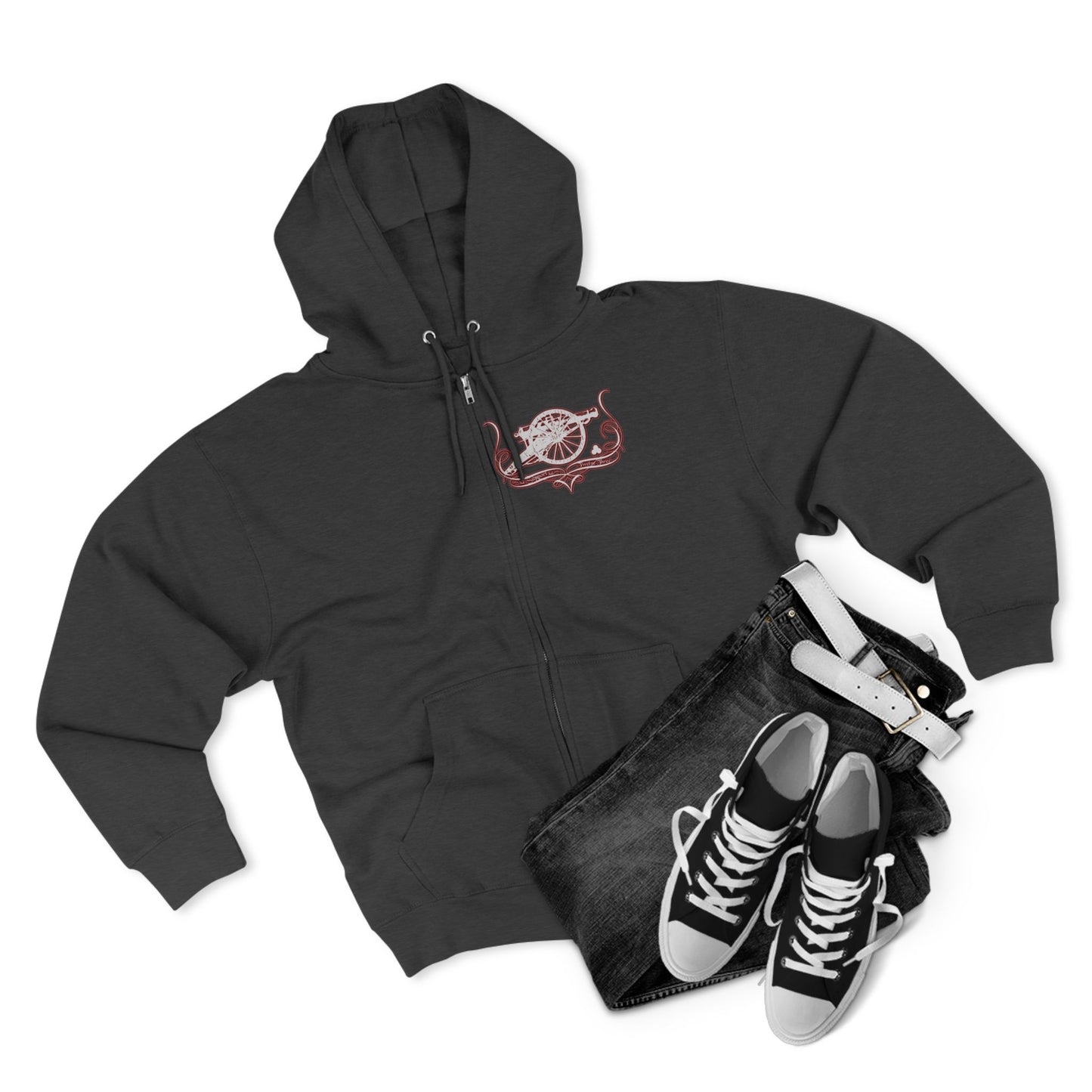 Cannons Script Zip Hoodie