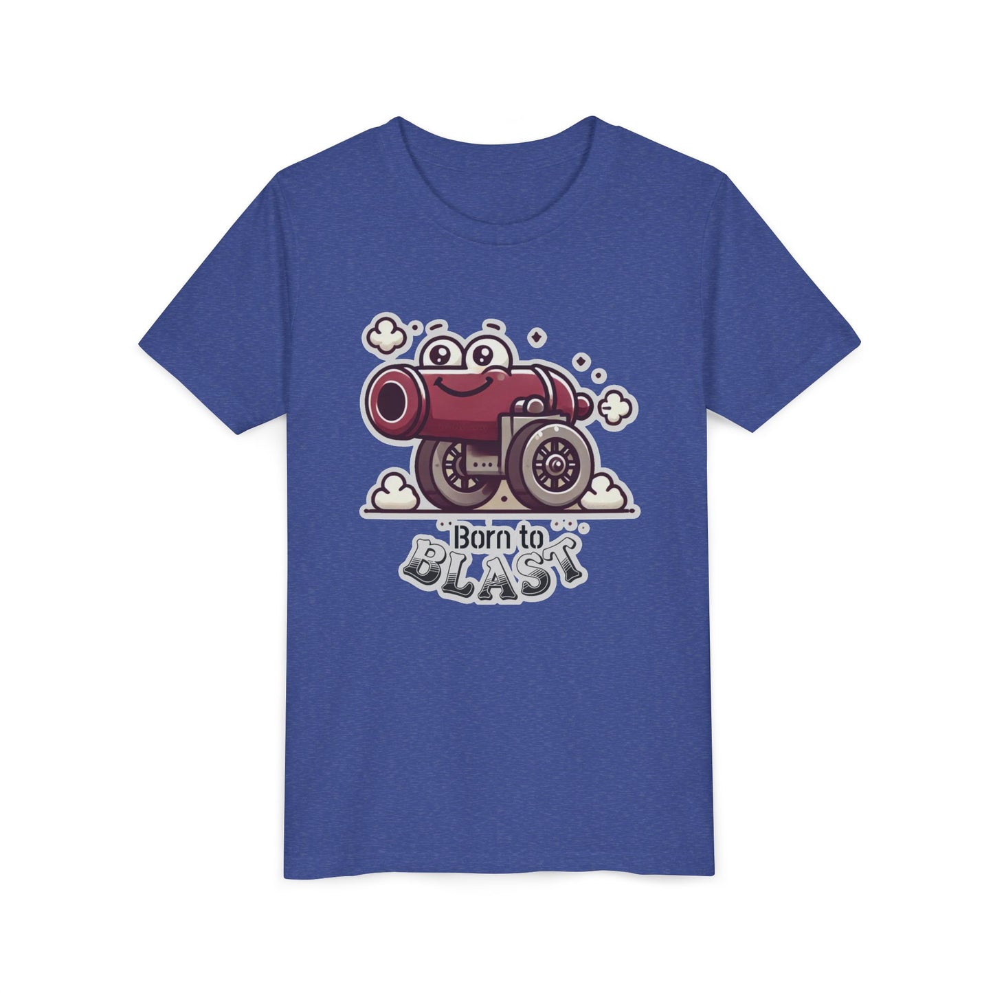 Maroon Cannon Kids Softstyle Tee