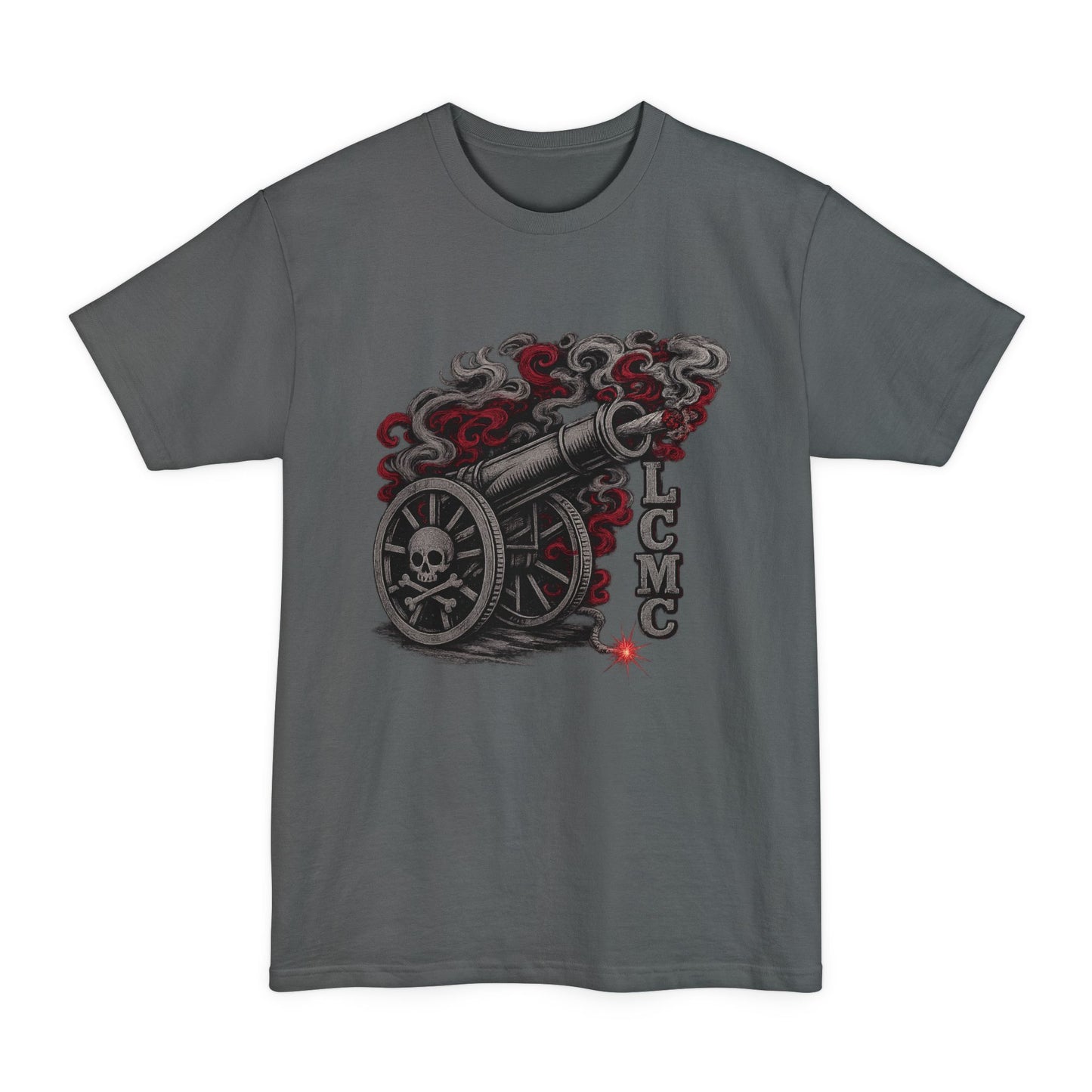 LCMC Cannon Graphic T-Shirt — Smokin' (Beefy Sizes)