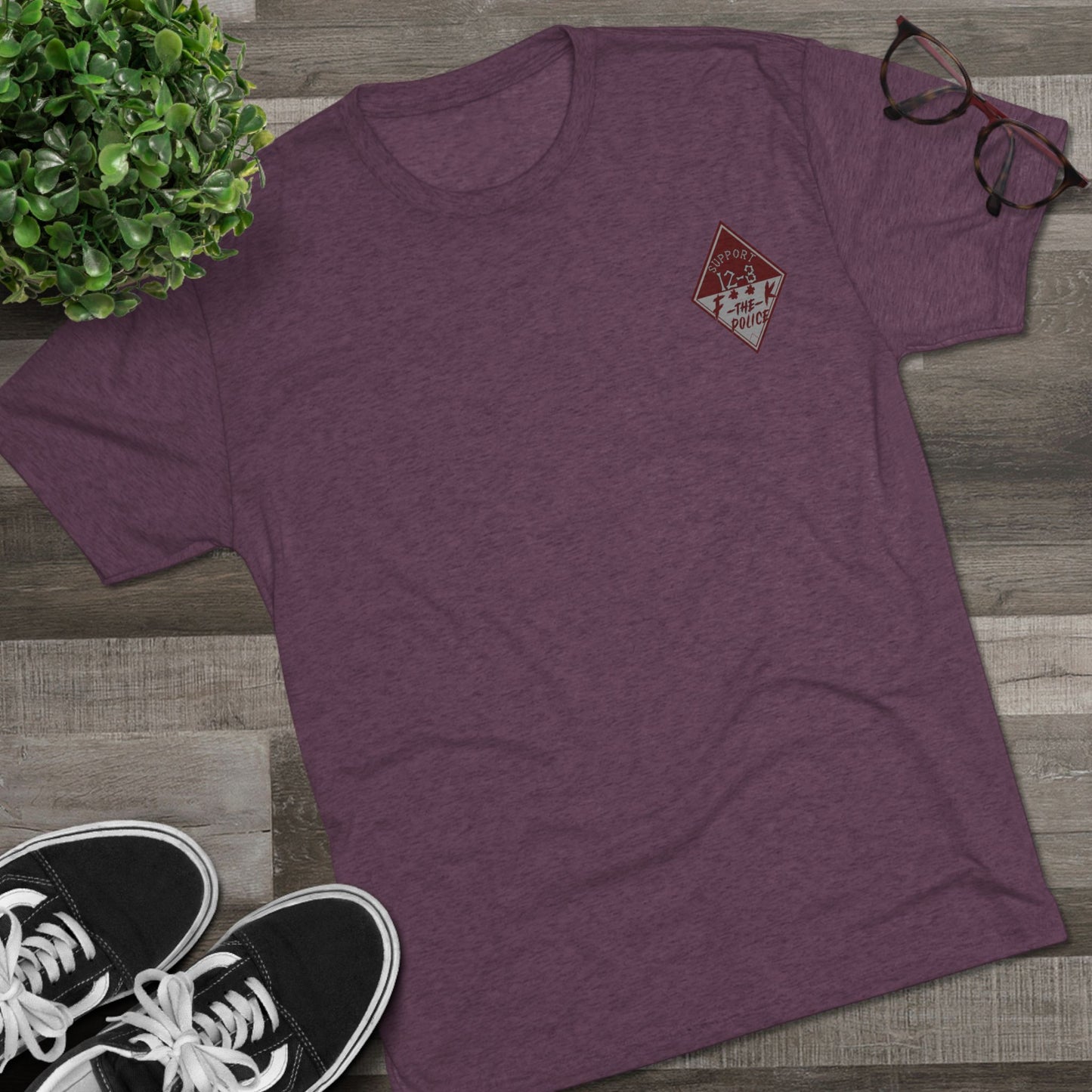 Support 12-3  F**K The Police T-Shirt