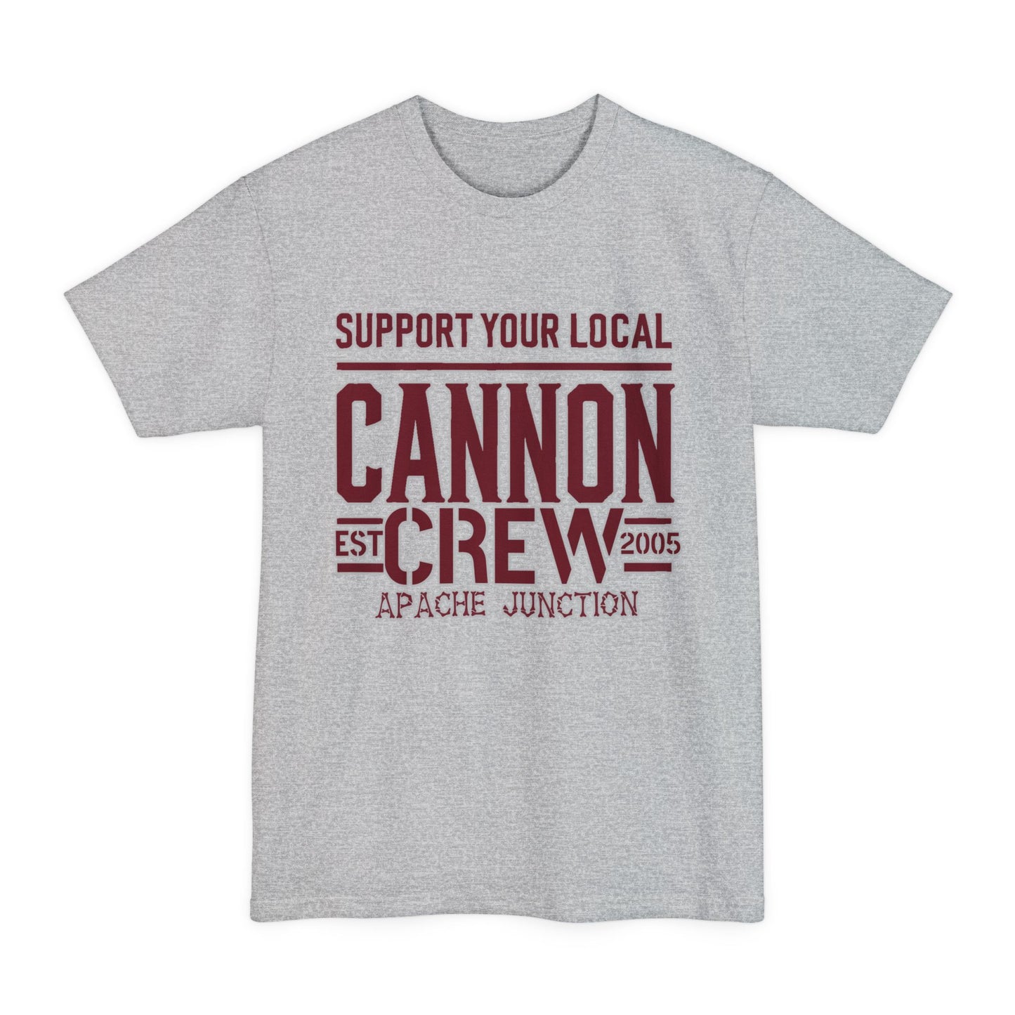 Support Your Local Cannon Crew T-Shirt — Apache Junction Established 2005