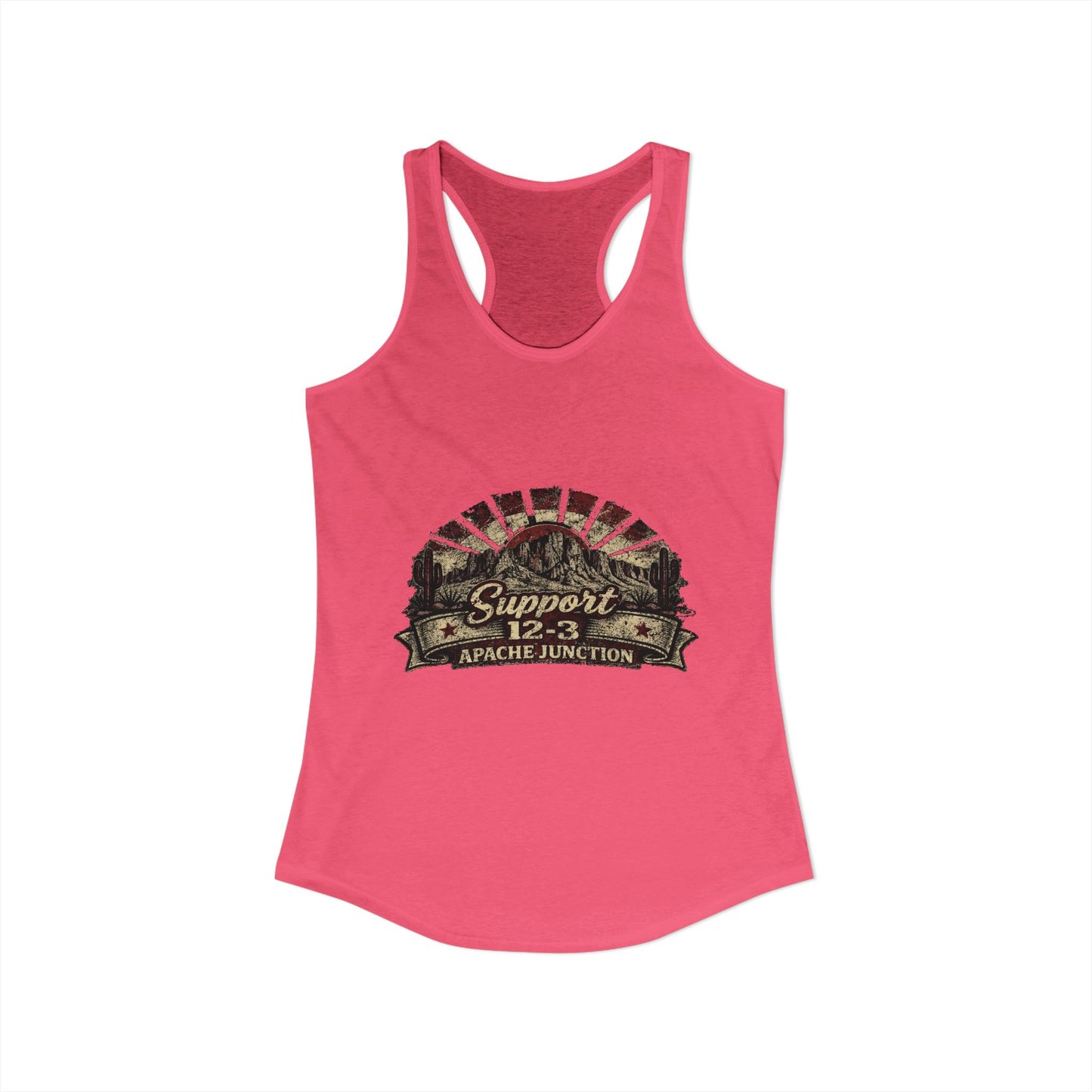 Support 12 3 Women's Ideal Racerback Tank