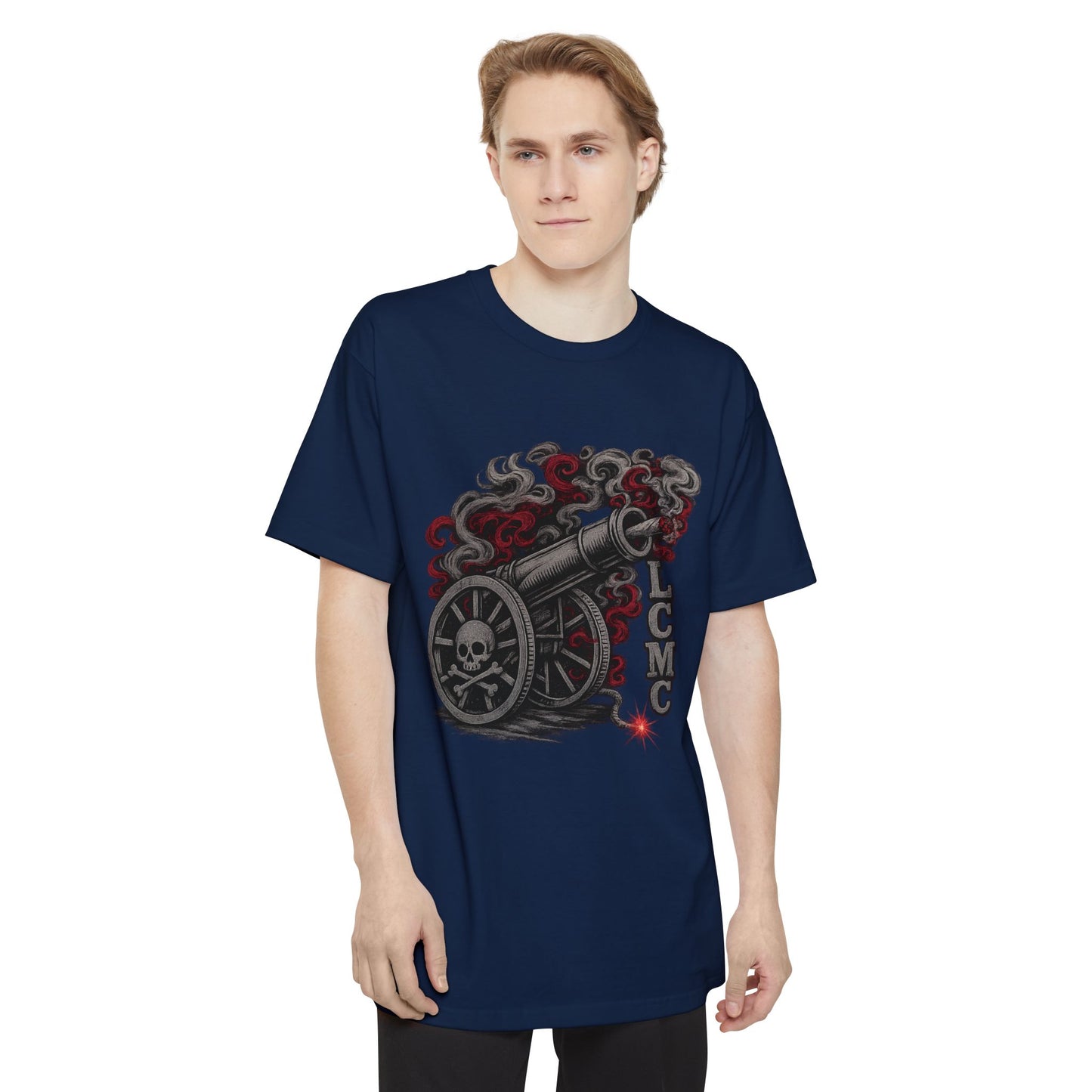 LCMC Cannon Graphic T-Shirt — Smokin' (Beefy Sizes)