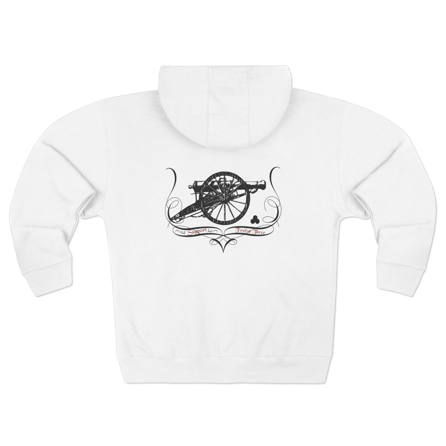 Cannons Script Zip Hoodie