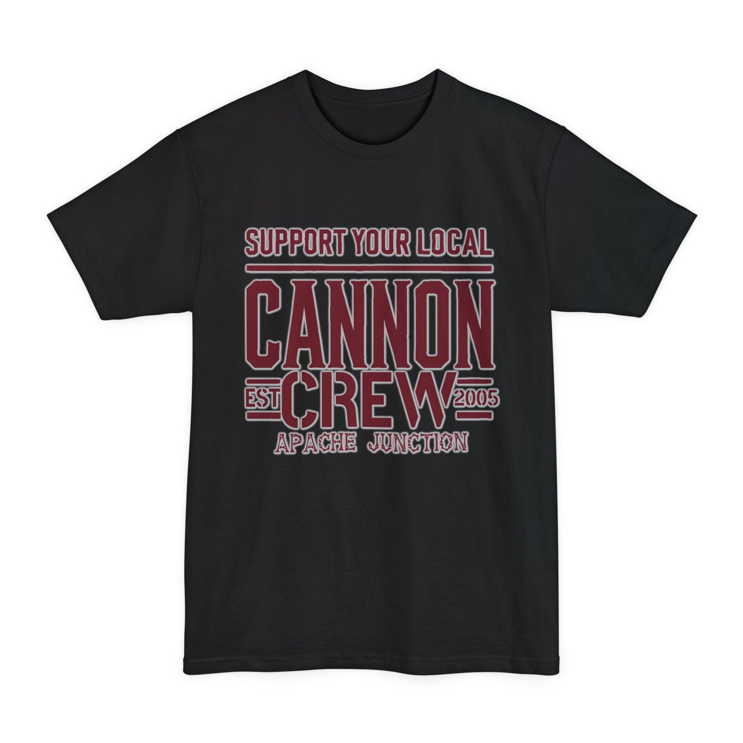 Support Your Local Cannon Crew T-Shirt — Apache Junction Established 2005