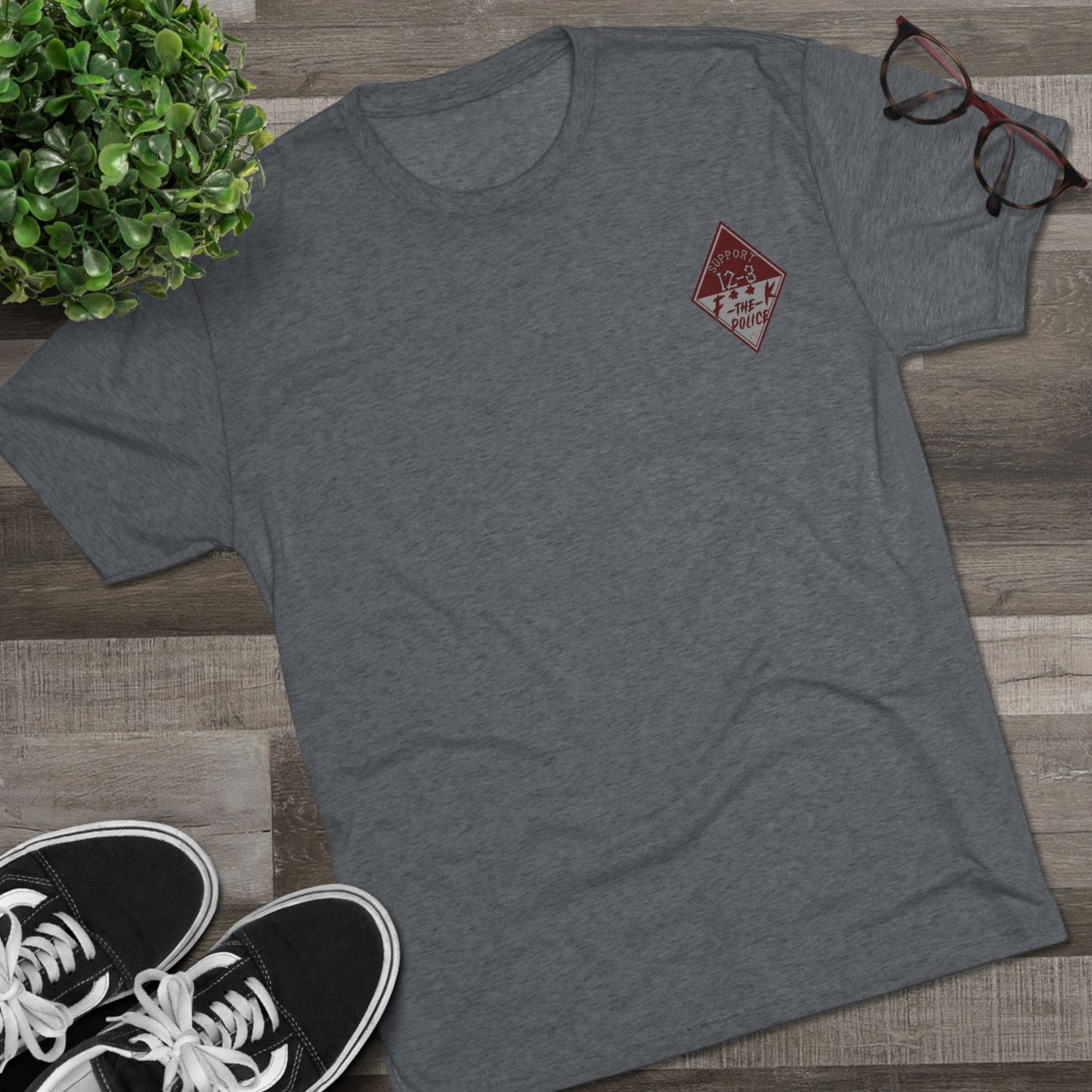 Support 12-3  F**K The Police T-Shirt