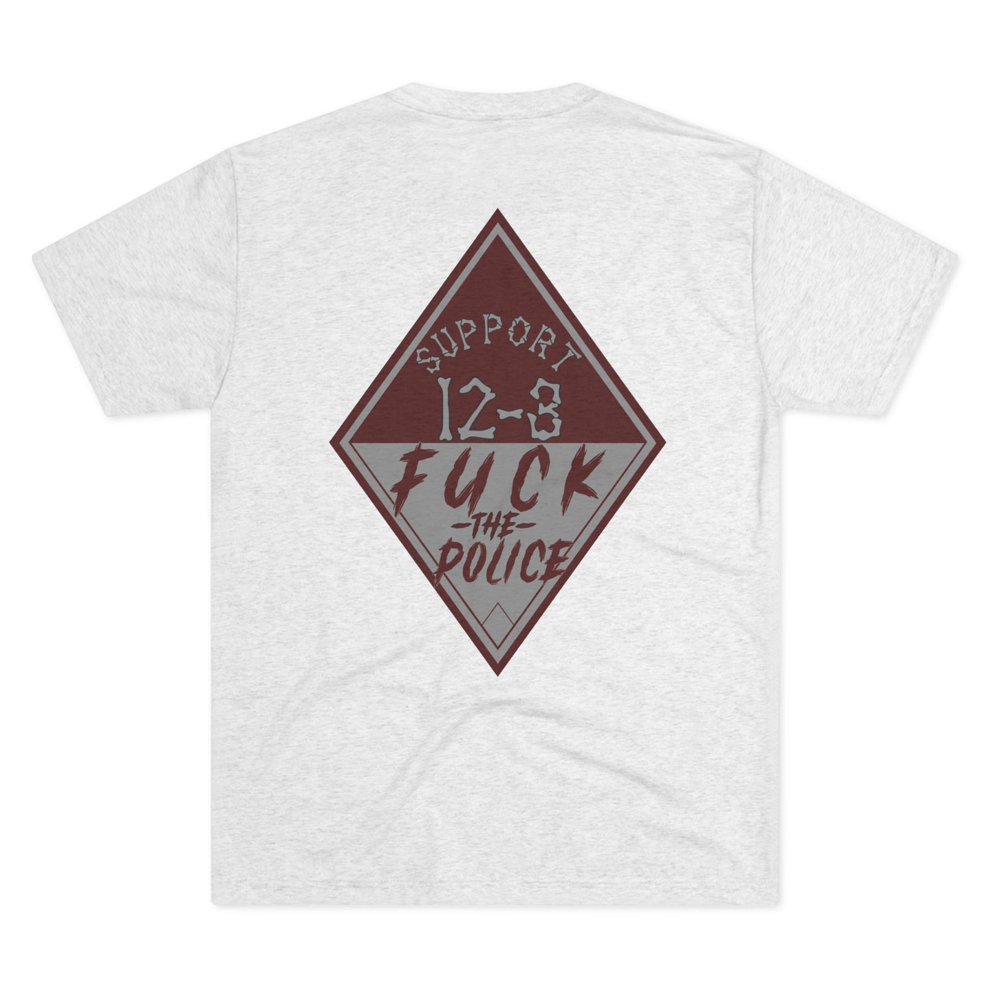 Support 12-3 FUCK THE POLICE t-shirt