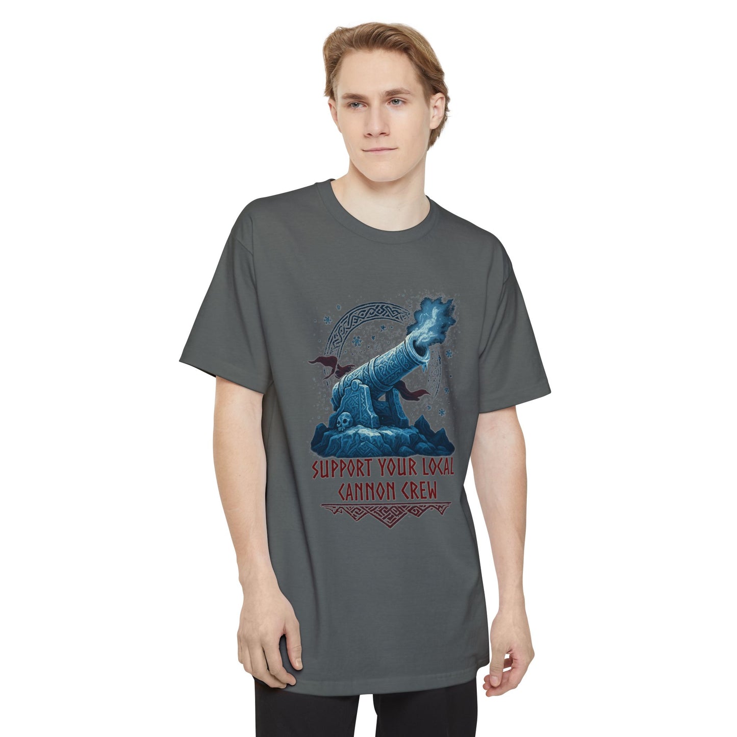 Support Your Local Cannon Crew - Ice Cannon T-Shirt (Beefy Size)