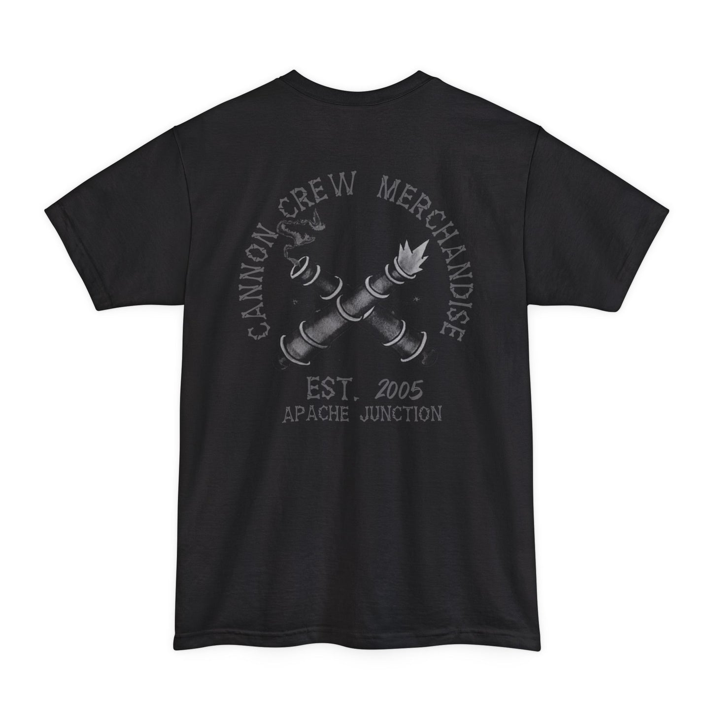 Cannon Crew Merchandise T‑Shirt — "Est. 2005 Apache Junction" Graphic Tee (Beefy Size)